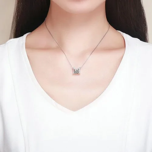 Vista 4 de BEEUVIP Dijes de plata de ley 925 para pulseras Pandora, cuentas iniciales del alfabeto, regalo de joyería para mujeres
