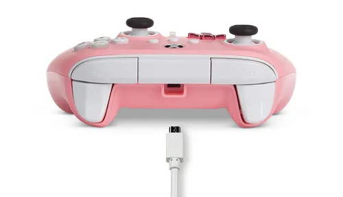 Vista 7 de PowerA Enhanced Wired Controller for Xbox - Pink Gamepad Wired Video Game Controller Gaming Controller Xbox Series XS Xbox One - Xbox Series X