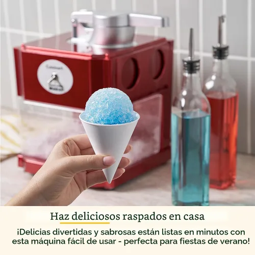 Vista 4 de Cuisinart Máquina para Hacer Conos de Nieve SCM-10P1