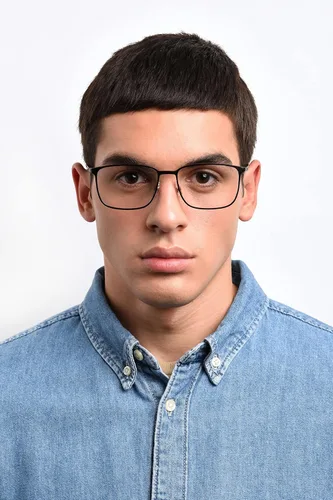 Vista 7 de Carrera Marcos rectangulares para gafas graduadas 8858 para hombre