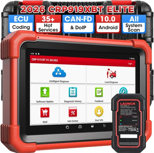 Vista 10 de Launch CR629 OBD2 escáner lector de código 2026 nueva herramienta de Negro