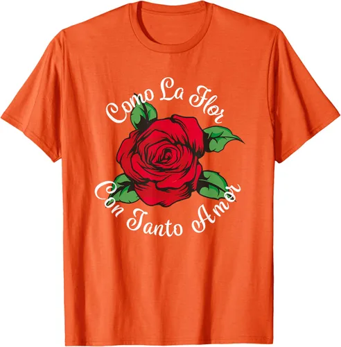 Vista 54 de Como La Flor - Bailar Cumbia - Mexican Rose Fiesta Regalo Camiseta Negro