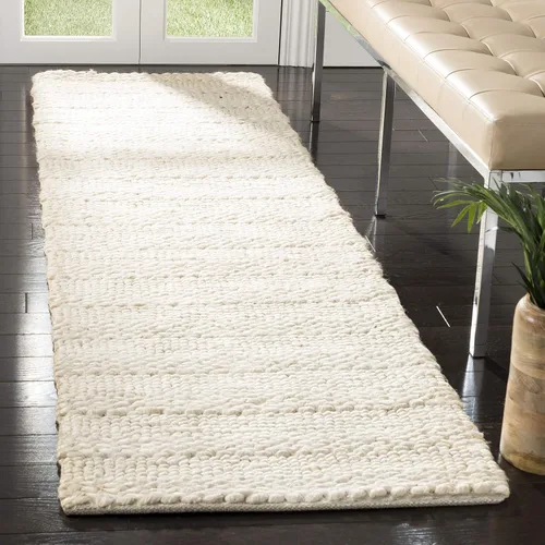 Vista 22 de SAFAVIEH Natural Fiber Collection - Alfombra decorativa de 2 x 3 pies, color lejía, yute hecho a mano, diseño trenzado tejido, ideal para entrada