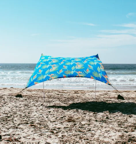 Vista 19 de Neso Gigante - Carpa de Playa Portátil Refugio Solar - Toldo de Sombra de Playa Ligero - Fácil Instalación para Salidas Familiares - Esquinas