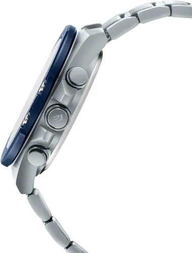 Vista 2 de Casio ECB-10DB-1B Edifice Mobile Link Reloj analógico digital de cuarzo 100M para hombre, azul, Azul
