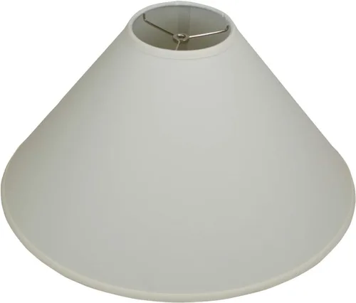 Vista 7 de FenchelShades.com Pantalla de 6 pulgadas de diámetro superior x 22 pulgadas de diámetro inferior x 14 pulgadas de altura inclinada con arandela