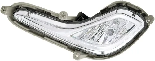 Vista 3 de Conjunto de luces antiniebla compatible con Hyundai Accent 2012-2016 Lámparas antiniebla con biseles y juego de montaje L & R Side