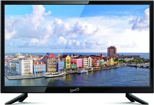 Vista 10 de Supersonic SC-1311 13 pulgadas DLED HDTV con doble sintonizador, entrada HDMI, impresionante resolución de 1080p, relación de aspecto 16:9