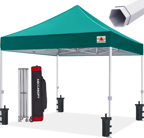 Vista 8 de ABCCANOPY Commercial Pop Up Canopy Tent 10x10 Premium-Series, Black