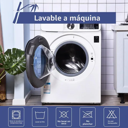 Vista 6 de Protector de colchón impermeable de viscosa de bambú tamaño Queen, funda de colchón refrescante para cama tamaño Queen, funda de colchón súper suave