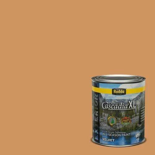 Vista 251 de Rodda Paint CASCADIA ZERO - Pintura plana e imprimación para interiores en uno, cuarto de galón, crema de ballet