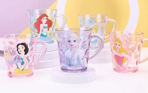 Vista 5 de Everyday Delights, Disney Frozen Queen Elsa - Vaso de plástico ABS duradero, 8.5 fl oz