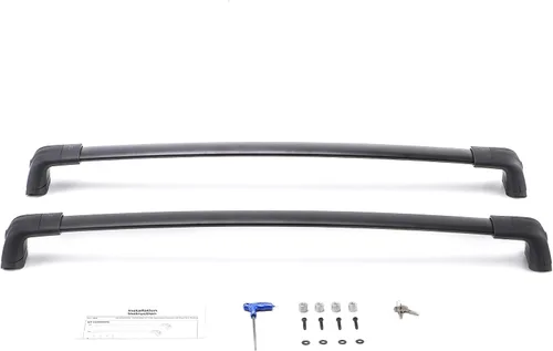 Vista 8 de Barras transversales de portaequipajes de 220 LBS para Grand Cherokee Altitude/SRT/Trackhawk 2011-2022, barras transversales de carga de automóvil