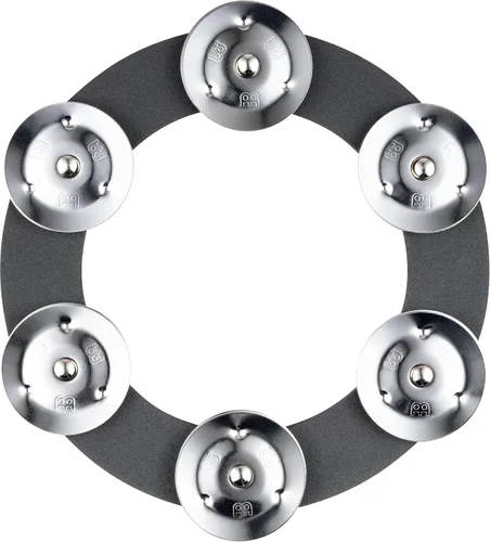 Vista 13 de Meinl Platillos Ching Ring Pandereta Jingle Efecto - NO HECHO EN CHINA Hihat/Crash/Ride/Stack/Effects, Stainless Steel, Bright Tone, No