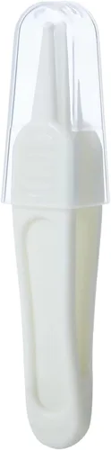 Vista 6 de PandaEar Irrigador nasal para bebés con caja portátil, irrigador nasal profesional para bebés con pinzas y cepillo de limpieza para recién nacidos