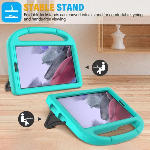 Vista 12 de SUPLIK Funda para niños para Samsung Galaxy Tab A11 de 8.7 pulgadas 2025 / A9 8.7 pulgadas 2023 / A7 Lite 8.7 pulgadas 2021, integrado con protector