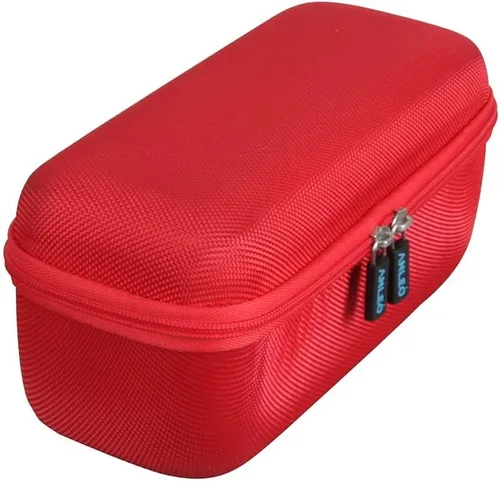 Vista 3 de Anleo Funda rígida de viaje para JBL FLIP 5 / JBL FLIP 6 Altavoz Bluetooth portátil impermeable (rojo)
