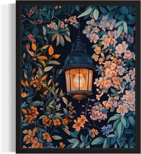 Vista 9 de Póster de Arte de Murciélago, Estilo William Morris Retro de Mediados de Siglo Botánico Victoriano Academia Oscura Decoración Gótica Galería 10a