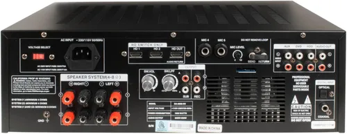 Vista 3 de VocoPro Inicio Sistema de karaoke (DA-9808-RV) Negro