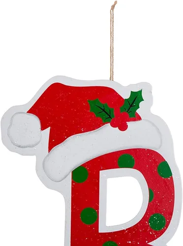 Vista 6 de Glitzhome 7 juegos de estacas navideñas Believe para patio, adornos de jardín de metal de 23 pulgadas de alto, decoración de pared para decoraciones