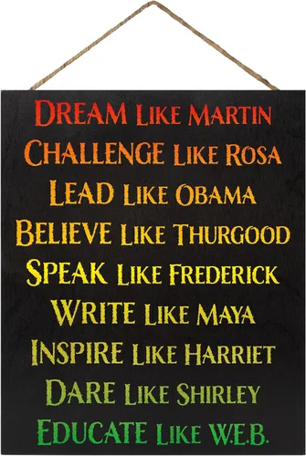 Vista 7 de JennyGems Regalos del mes de la historia negra, decoraciones del mes de la historia negra, arte de pared afroamericano, personas influyentes