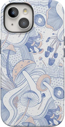 Vista 77 de Casely Funda para iPhone 15 Plus Todas las cosas divertidas Diversión en días laborables Diseño protector audaz Compatible con MagSafe