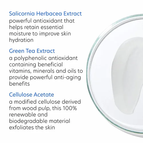 Vista 5 de PCA SKIN Limpiador exfoliante facial diario, lavado facial hidratante, limpia suavemente la suciedad, los desechos y otras impurezas de la piel