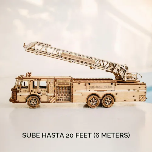Vista 10 de Wood Trick Rompecabezas de madera 3D de rescate para adultos para construir
