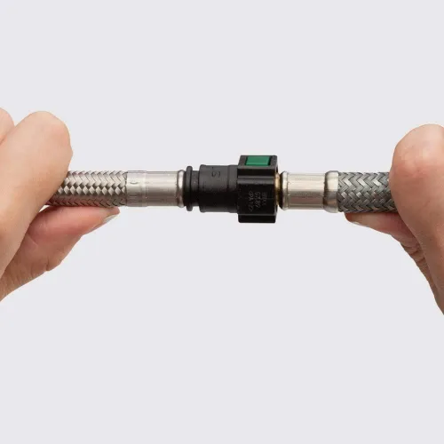 Vista 7 de 88624000 Pieza de repuesto para manguera de grifo de cocina Hansgrohe para manguera de spray extraíble 95507000 95506000, 59 pulgadas de longitud