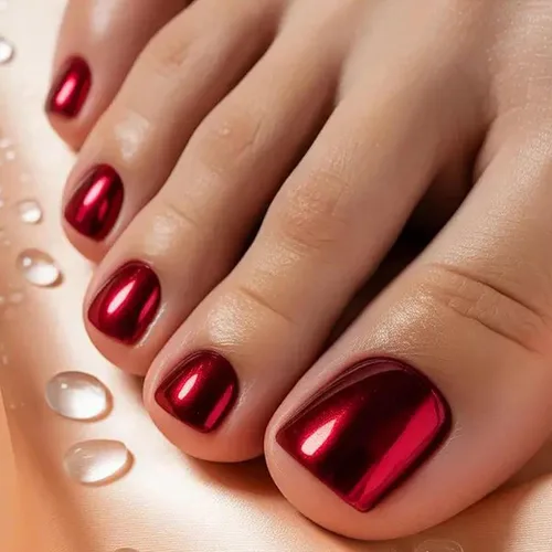 Vista 21 de MISUD Uñas a presión – Uñas adhesivas para los dedos con cromo plateado, uñas acrílicas con diseño de diamantes de imitación, 24 piezas
