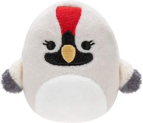 Vista 8 de Squishville de Original Squishmallows Escuadrón Negro y Blanco de Peluche - Seis Peluches Squishmallows de 5 cm Incluyendo Tajo, Kayce, Bambalina