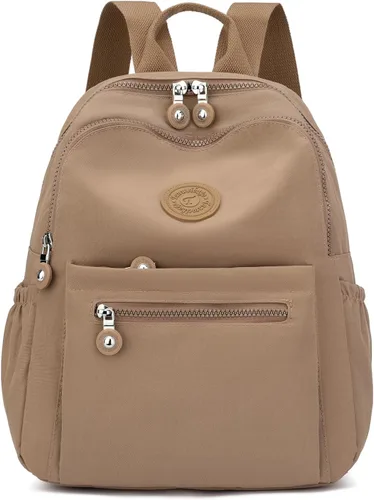 Vista 18 de Tanweibago Mini mochilas de nailon para mujer, mochilas pequeñas de 11L para mujer, mochila ligera casual para mujer, mochila de viaje de compras