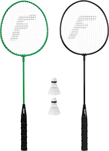 Vista 10 de Franklin Sports Badminton Racket + Birdie Set - Replacement Badminton Equipment for Kids + Adults - 2 Player - 4 Player Badminton Racket Sets Rojo