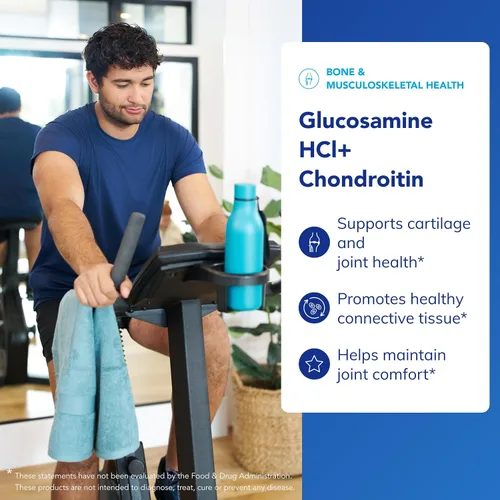 Vista 3 de Pure Encapsulations Glucosamina HCl Condroitina Hipoalergénico Dual Apoyo de fuerza para una movilidad y función articular saludables* 120