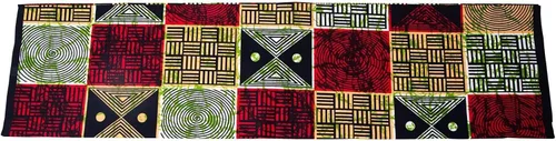 Vista 4 de HollandaisWax Tela africana 6 yarda impresa tela africana Ankara tela de cera para vestido de fiesta 6681NEWa