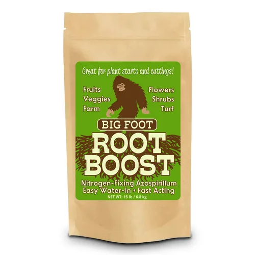 Vista 15 de Big Foot Polvo soluble en agua probiótico para plantas establecidas y trasplantes – Cultiva el tamaño de la raíz, aumenta el nitrógeno, cultiva