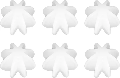Vista 8 de 6 bolas mezcladoras de proteínas de 1.77 pulgadas, esferas de batidor de plástico para botellas agitadoras, accesorios de mezcla universales de Negro