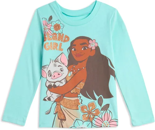 Vista 3 de Disney Moana - Paquete de 2 camisetas de bebé a niño pequeño