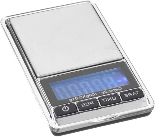 Vista 4 de Escala digital 17.64 oz/0.00 oz portátil de bolsillo mini LCD Balanza de peso - axGear