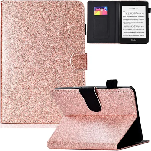 Vista 15 de Funda para Kindle Paperwhite 2018, delgada funda protectora de piel sintética con función de apagado y encendido automático para Kindle Paperwhite