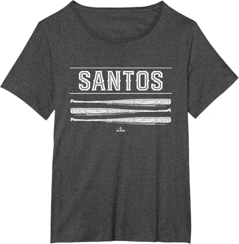 Vista 4 de Vintage Baseball Bat Gameday Lisandro Santos Prospect T-Shirt