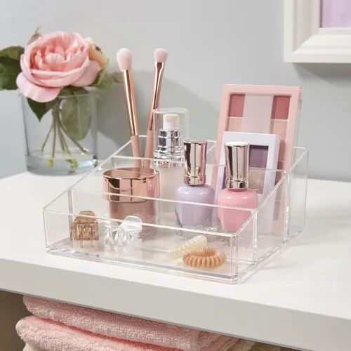 Vista 3 de Organizador de maquillajes de plástico de calidad premium.