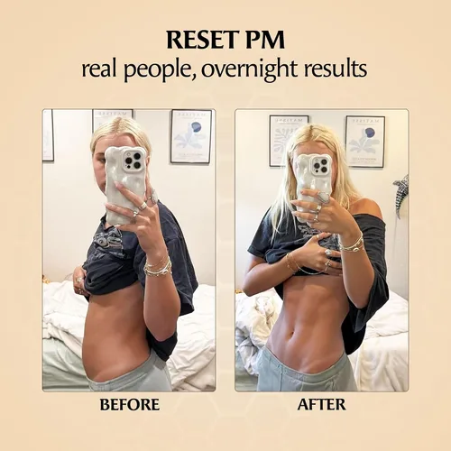 Vista 3 de Paulina FITNESS Restablecer ayuda digestiva durante la noche, alivio de la hinchazón y suplemento de salud intestinal Desintoxicación natural
