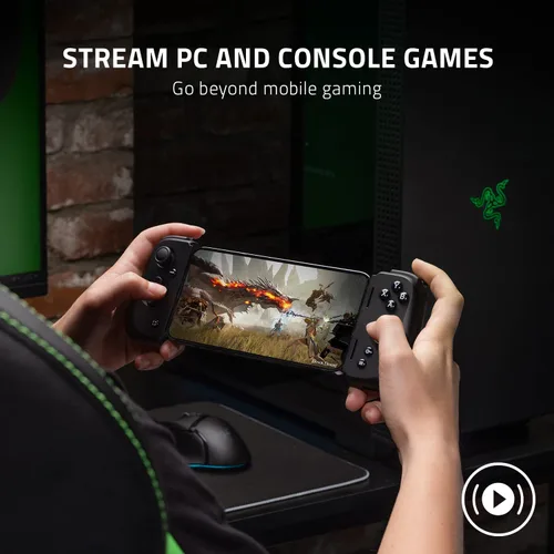 Vista 4 de Razer Kishi V2 Mobile Gaming Controller (Renewed) (For iPhone)