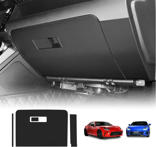 Vista 5 de KUNGKIC Adhesivos para guantera Toyota GR86 Subaru BRZ 2021 2022 2023 2024 2025 Adhesivos de guantera 9002 Color de gamuza italiana Adhesivos