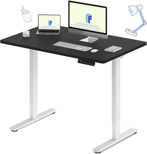 Vista 57 de FLEXISPOT Escritorio eléctrico de pie E3 con motor doble, 48 x 24