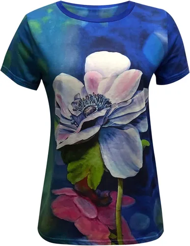 Vista 3 de Camisetas para mujer PartyFashion holgadas para mujer