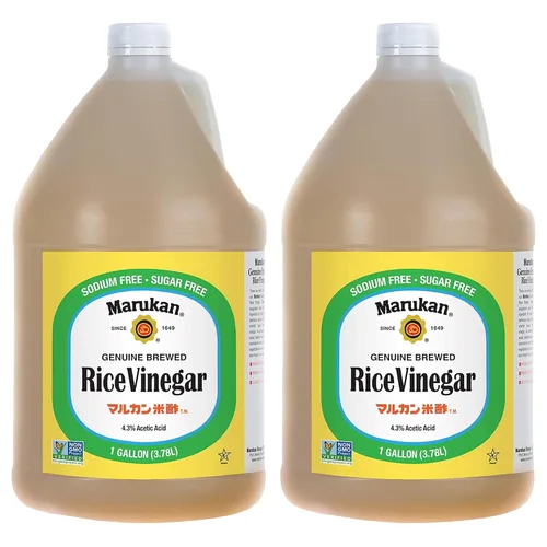 Vista 11 de Marukan Vinagre de arroz elaborado auténtico, 1 galón (paquete de 1)
