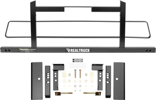 Vista 8 de Kit de hardware RealTruck BACKRACK para uso con caja de herramientas de 21", Negro, Sin necesidad de perforación 30119TB Compatible