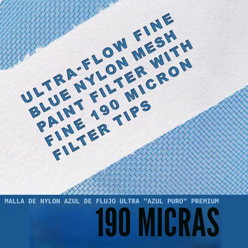 Vista 3 de TCP Global - Puntas de filtro de 190 micrones, filtro ultrafino